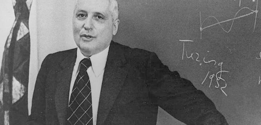 Ilya Prigogine, 1977 Nobel laureate in chemistry, theorist of order out of chaos