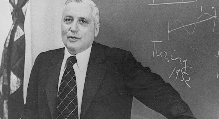 Ilya Prigogine, 1977 Nobel laureate in chemistry, theorist of order out of chaos